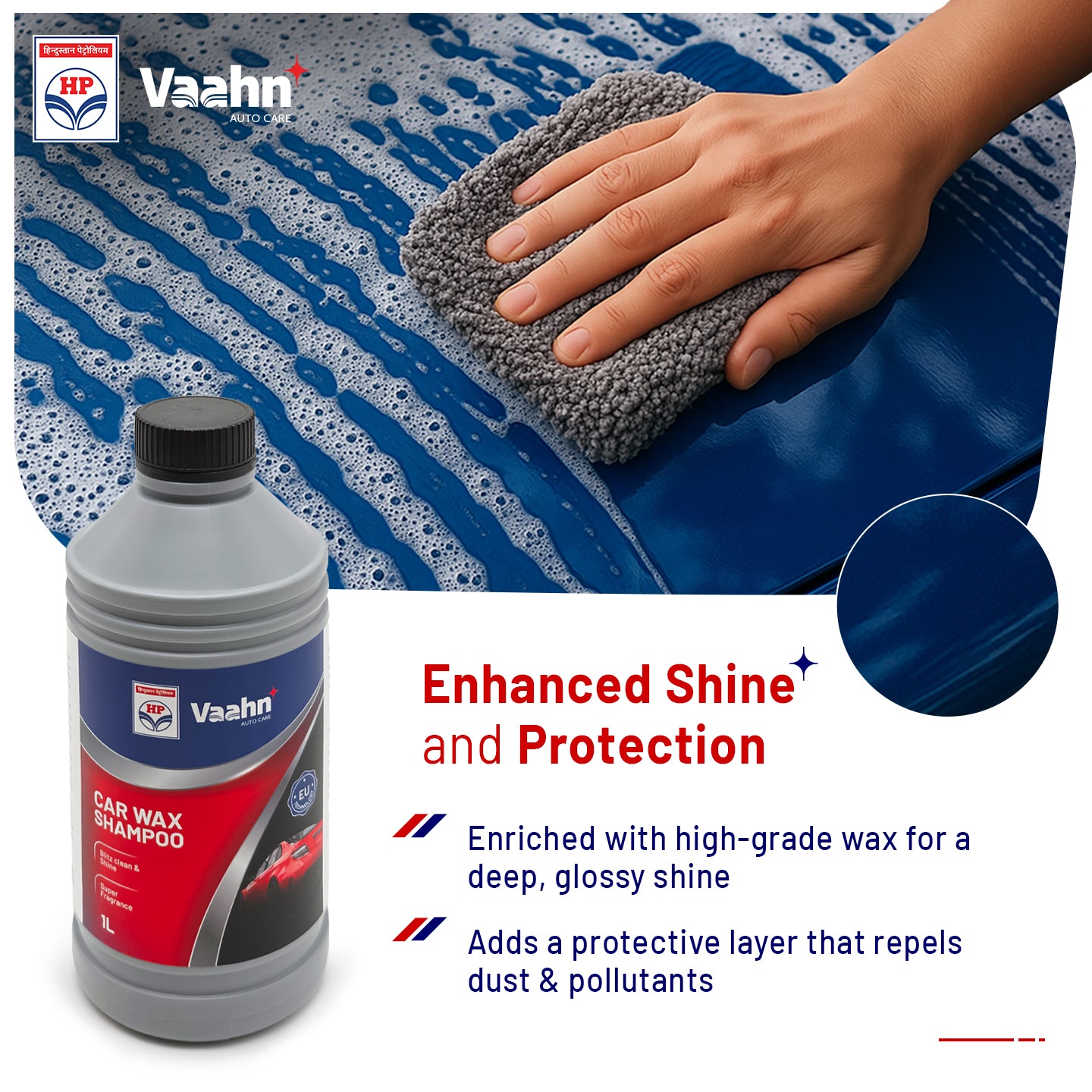 HP Vaahn Car Wax Shampoo 250ml