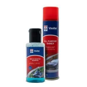 Biker Kit – Bike Shampoo + All Purpose Shiner (125ml) + Helmet Cleaner with Microfiber Cloth (20x20 cm)