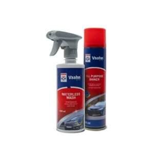 Exterior Quick Clean & Shine Combo – Waterless Wash + All Purpose Shiner + Microfiber Cloth (340 GSM)