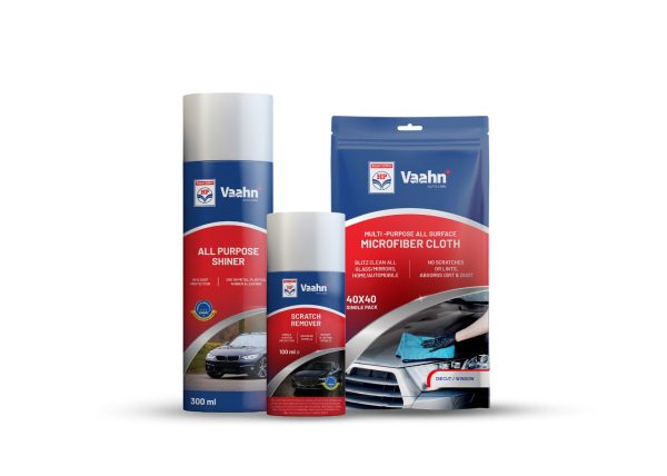 Restorer Combo – Scratch Remover + All Purpose Shiner + Microfiber Cloth (500 GSM)